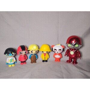 Ryan’s World Figure Lot Robo Ryan Blue Titan Pilot Gamer Mode Rainy Day Miner